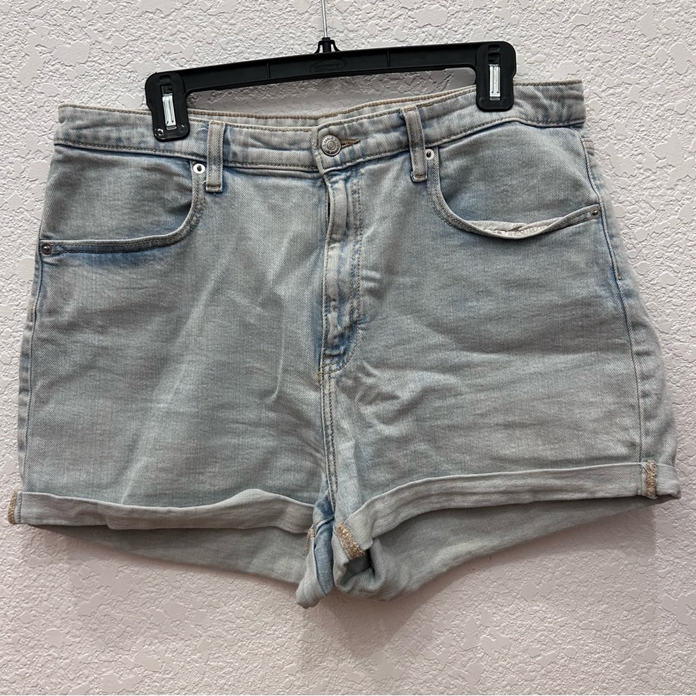 Light Blue Denim Women's Shorts B3